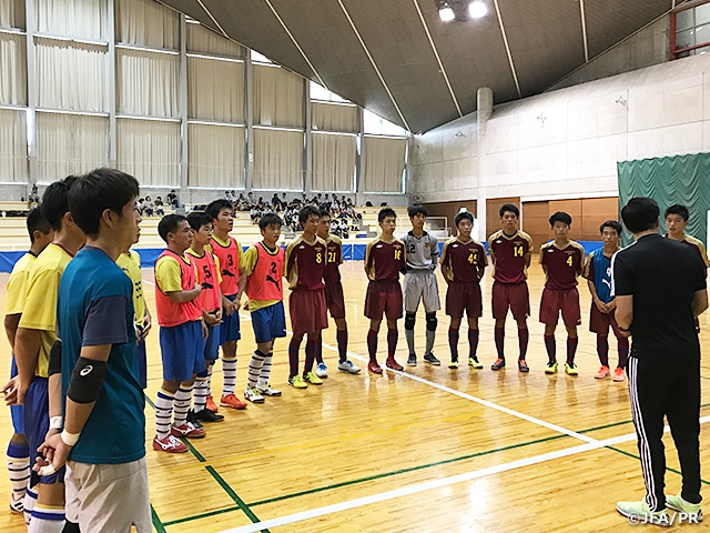 フットサルU-18タレントキャラバン四国地域を香川県で開催