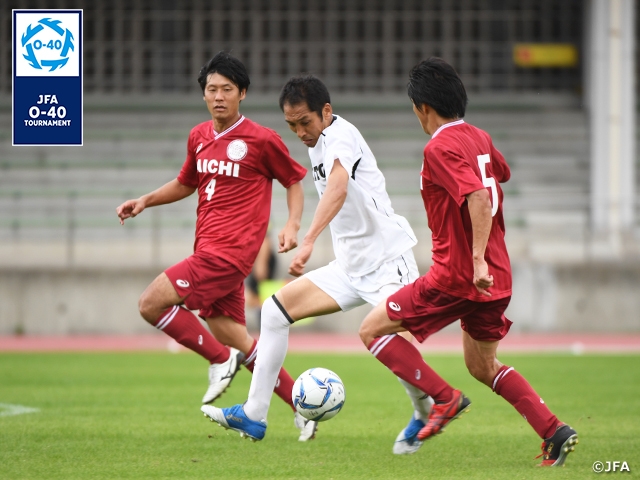 JFA 第7回全日本O-40サッカー大会が10月12日に開幕