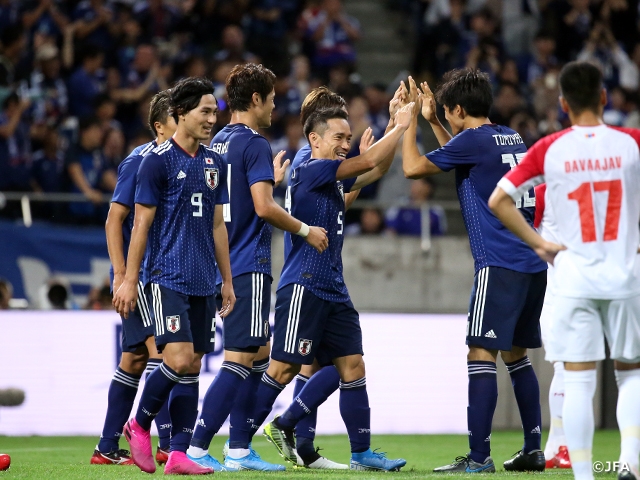 SAMURAI BLUE、モンゴル代表に6-0で首位浮上 ～2022FIFAワールドカップカタールアジア2次予選～