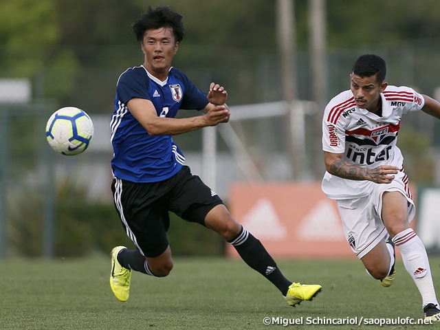 U-22日本代表、U-20サンパウロFC相手に3-0～ブラジル遠征～