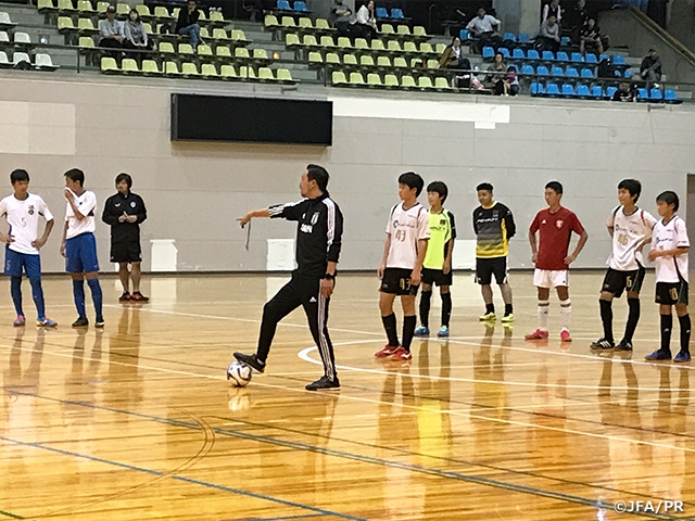 フットサルU-18タレントキャラバン東北地域を宮城県で開催