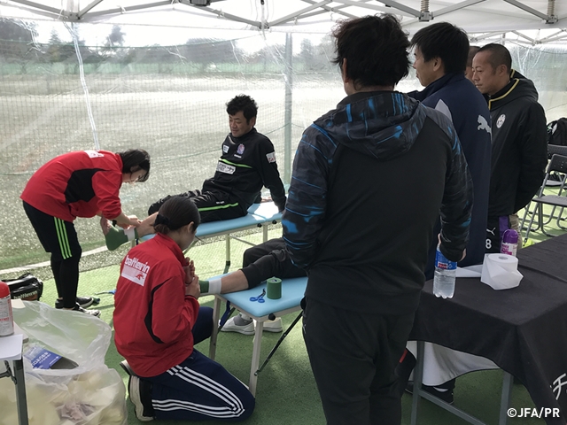 ニチバンがO-40サッカー大会で選手を支えるテーピングサポートサービスを実施 ～JFA Youth & Development Programme（JYD）～