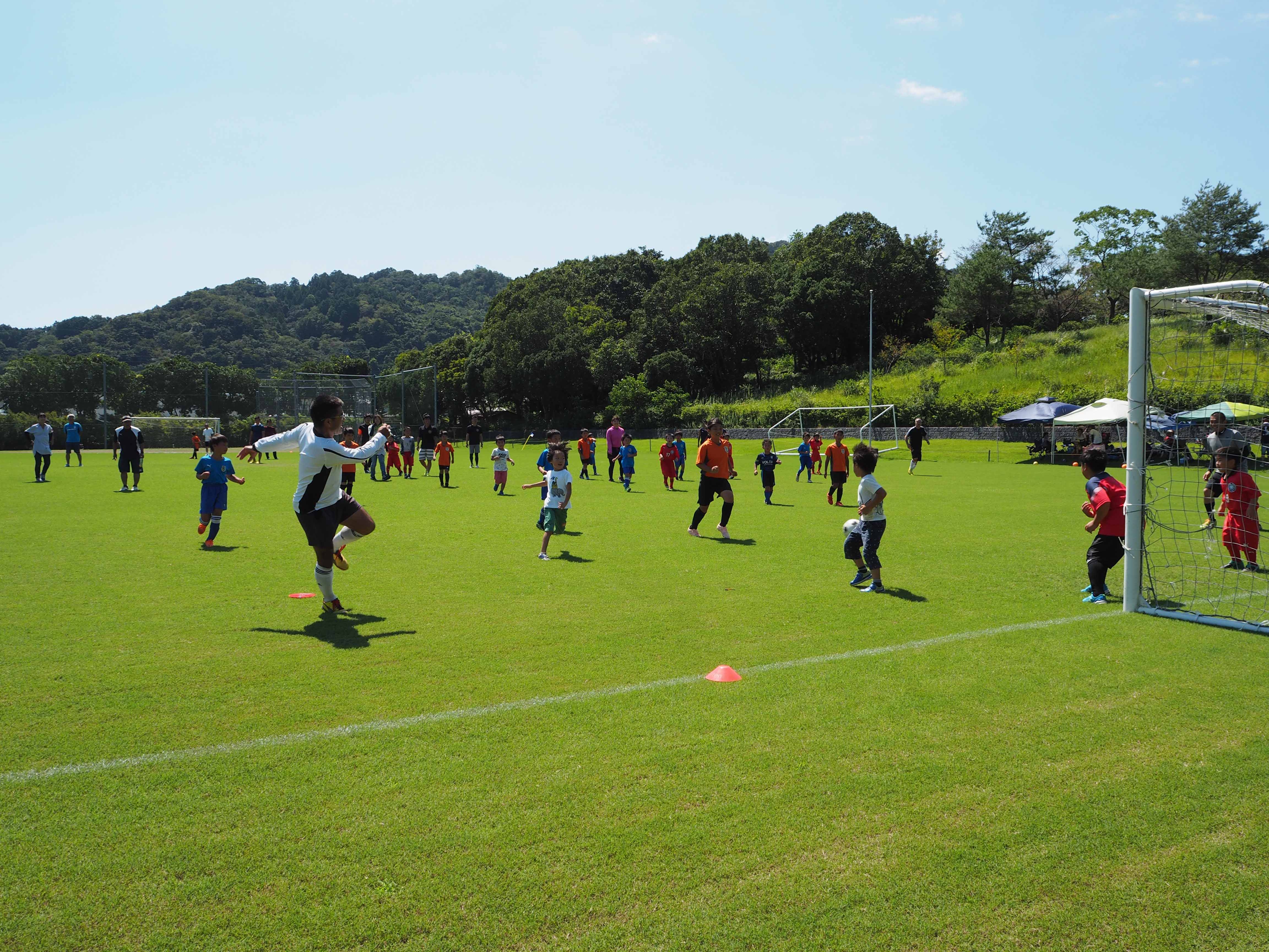 JFAフットボールデー in 西階公園球技場