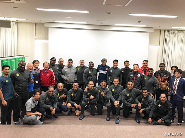 マレーシアサッカー協会主催　AFCプロディプロマコーチングコース（クラブアタッチメントプログラム）を大阪・埼玉で実施