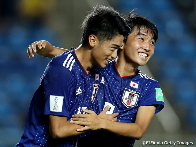 U-17 Japan National Team defeats Netherlands 3-0 in their first group stage match at the FIFA U-17 World Cup Brazil 2019