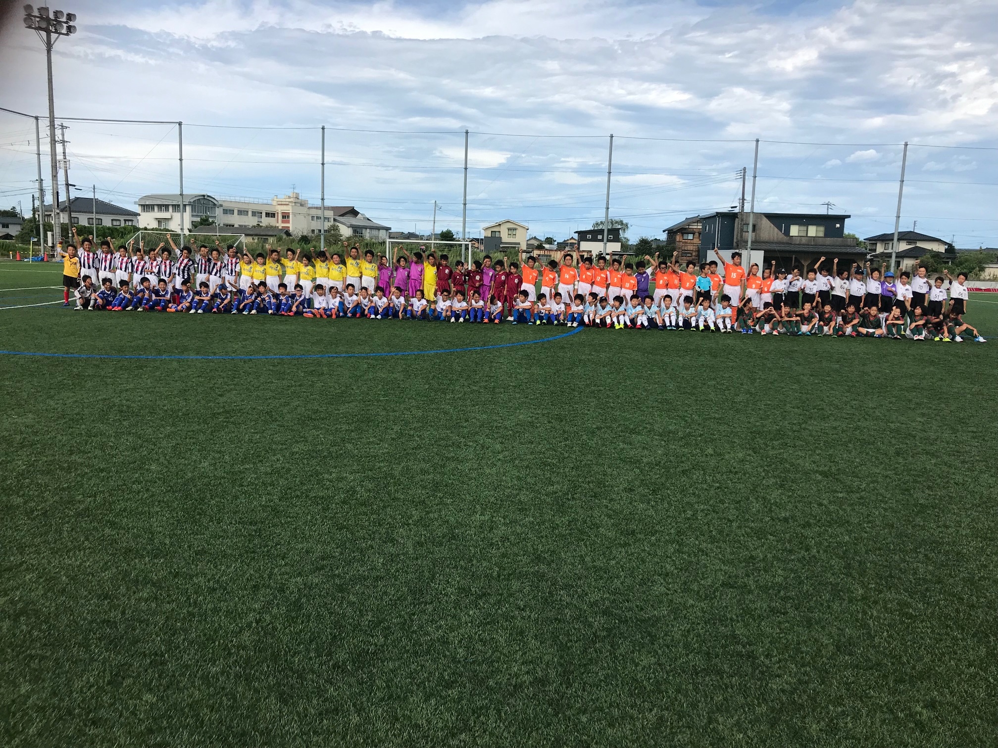 JFAキッズ（U-10）サッカーフェスティバル in 新潟市潟東サルビアサッカー場