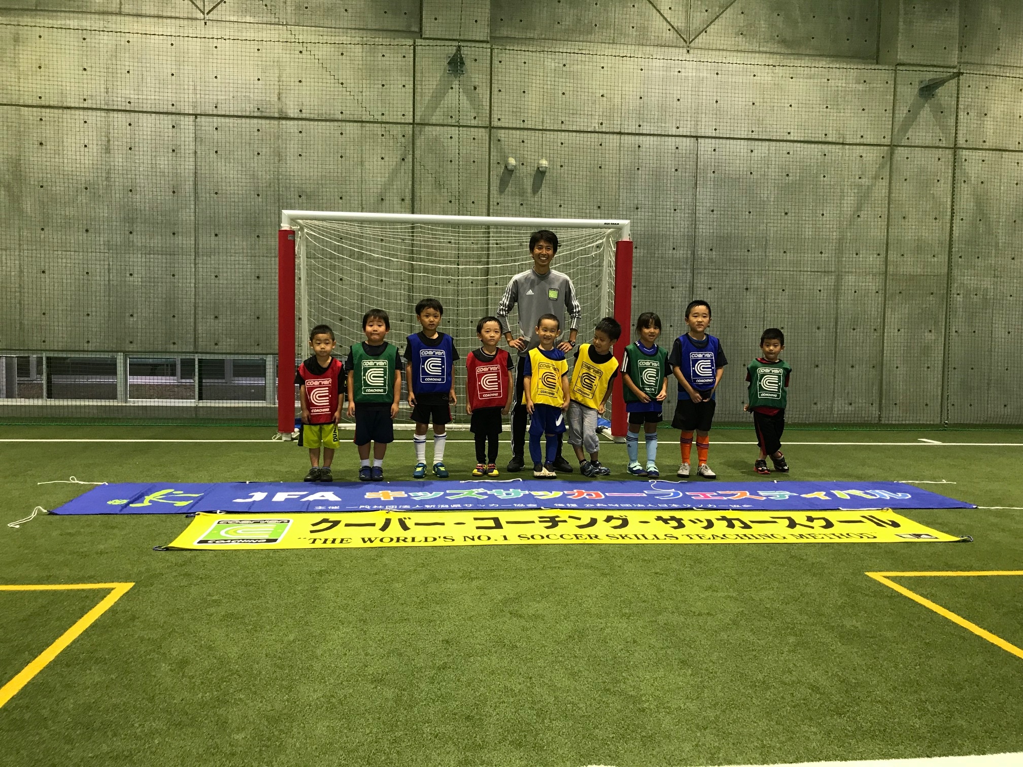 JFAキッズ（U-6）サッカーフェスティバル in 新潟市亀田総合体育館