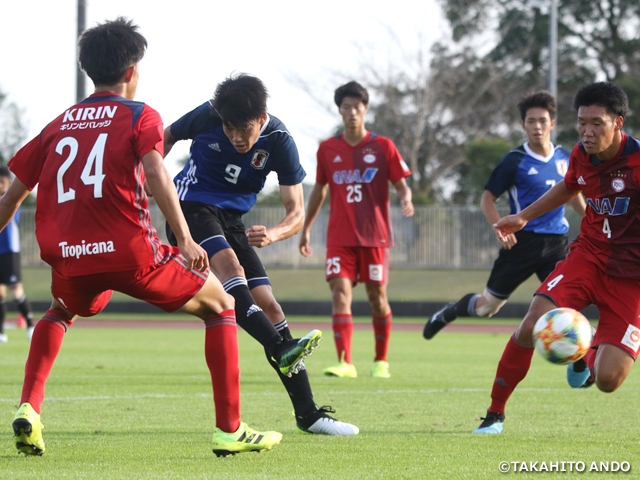 U-18日本代表、AFC U-19選手権予選に向けて国内キャンプ終了、ベトナムへ！