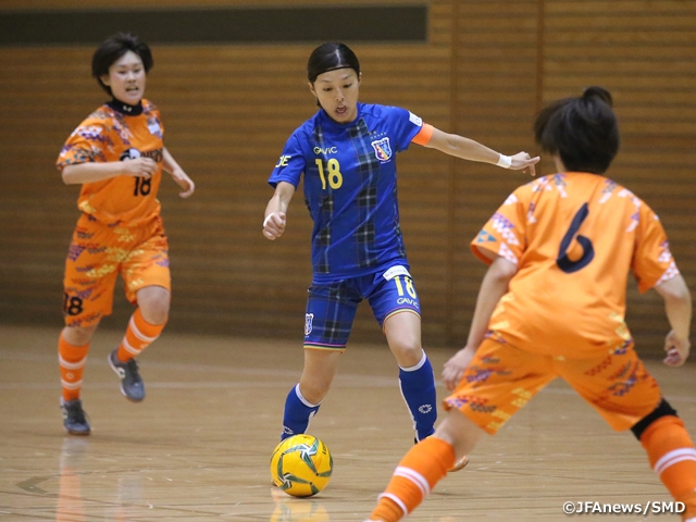 JFA 16th Japan Women's Futsal Championship gets under way with fierce competition to determine teams advancing to the final round