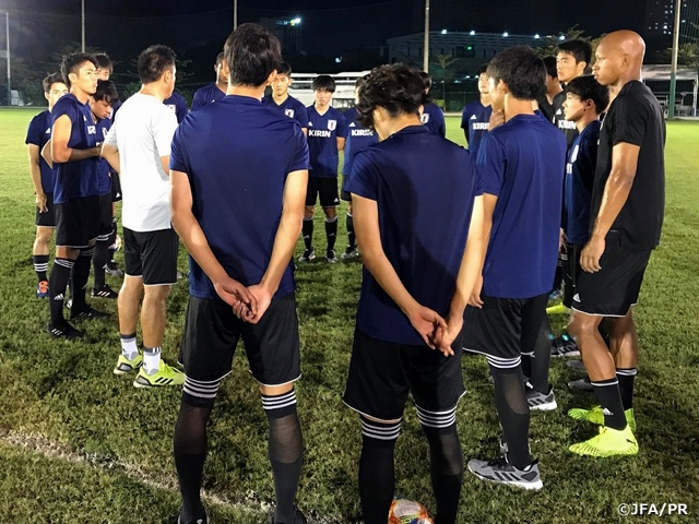 U-18日本代表 AFC U-19選手権2020予選、開催地であるベトナムへ到着！