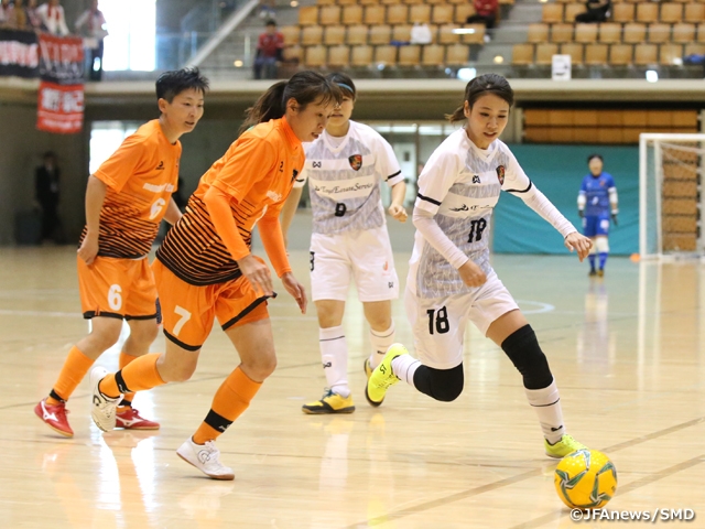 Semi-Final fixtures determined as defending champions arco-iris Kobe and SWH Ladies advance through - JFA 16th Japan Women's Futsal Championship