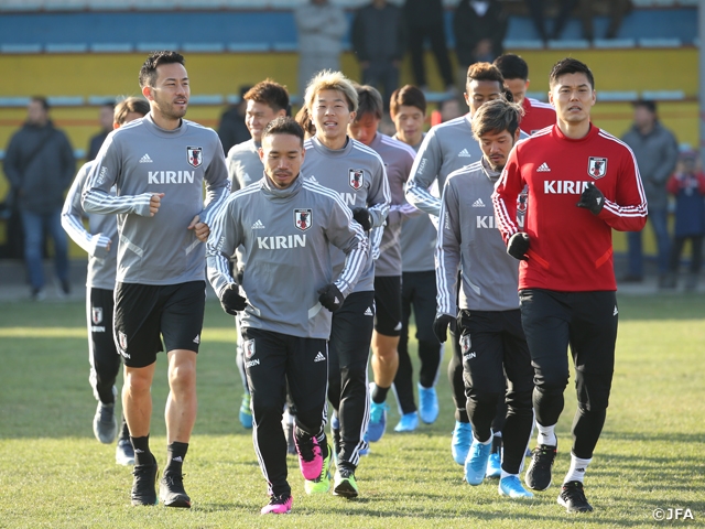 SAMURAI BLUE start trainings in Bishkek, Kyrgyz Republic - 2022 FIFA World Cup Qatar Asian Qualification Round 2