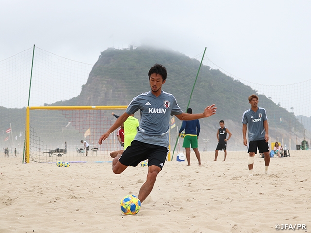 ビーチサッカー日本代表 ブラジルでワールドカップ直前合宿をスタート