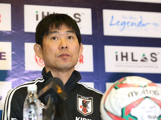 SAMURAI BLUE’s Coach Moriyasu “Expecting a tough match” against Kyrgyz Republic - 2022 FIFA World Cup Qatar Asian Qualification Round 2