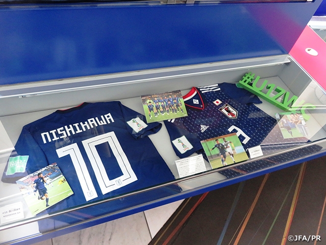 「FIFA U-17 ワールドカップ ブラジル 2019」ユニフォームを展示～日本サッカーミュージアム～