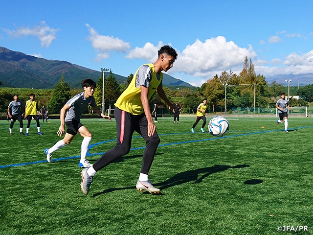 U-22シンガポール代表のトレーニングキャンプを受け入れ（10/26～11/7＠静岡県御殿場市）