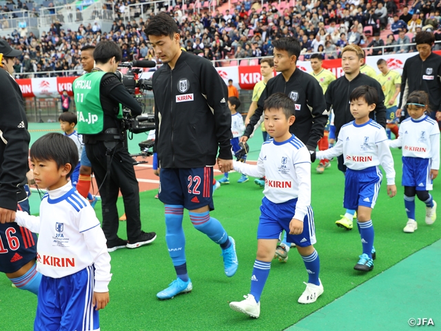 JFAユースプログラムを実施 ～キリンチャレンジカップ2019（11/17＠エディオンスタジアム広島）U-22日本代表 vs U-22コロンビア代表～