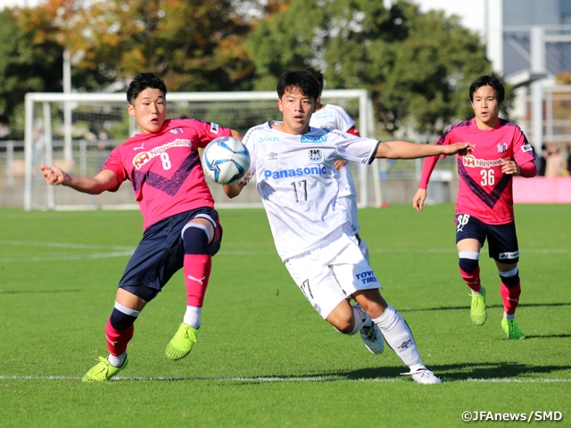 Osaka Derby ends in a draw at the 16th Sec. of the Prince Takamado Trophy JFA U-18 Football Premier League WEST