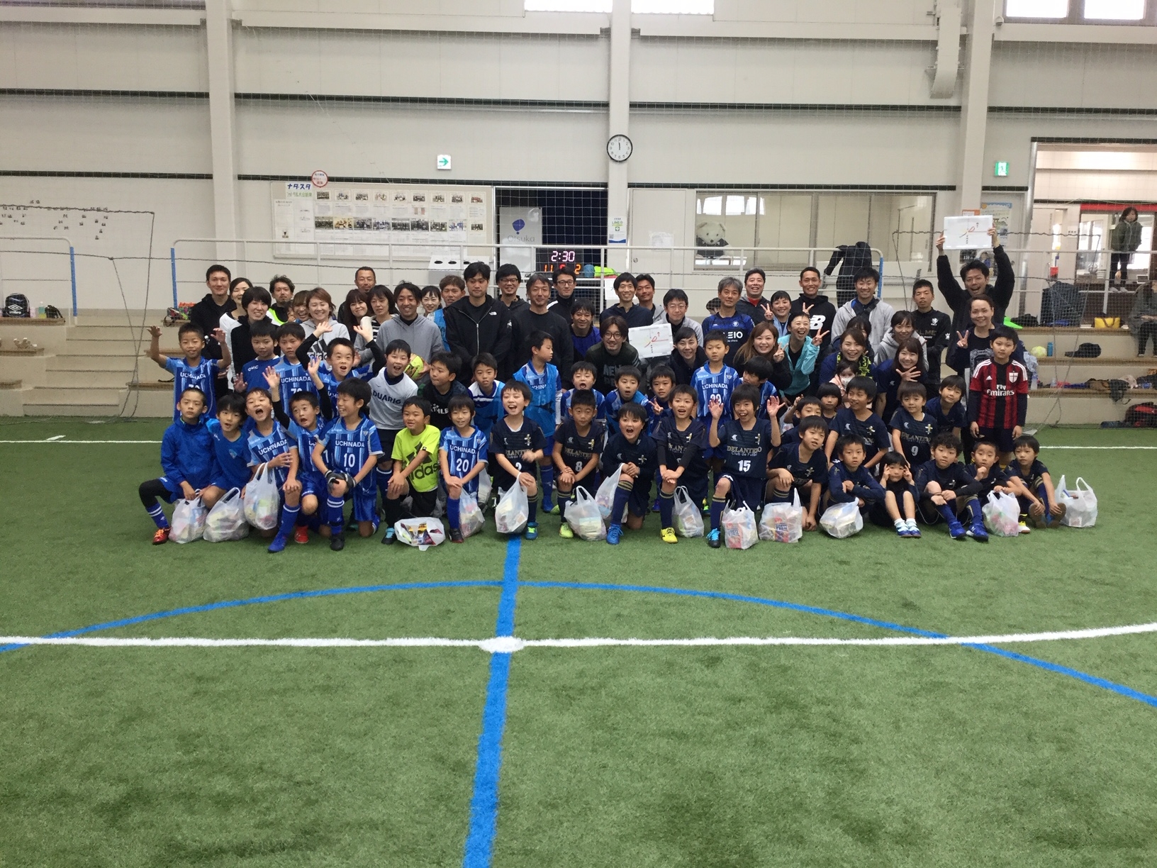 JFAファミリーフットサルフェスティバル in 内灘町屋内多目的広場