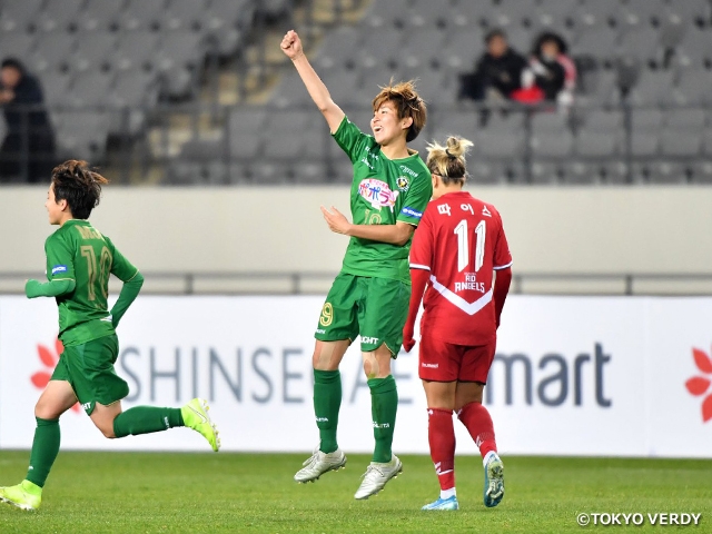 日テレ・ベレーザ　完封勝利で優勝に大きく前進 ～AFC女子クラブ選手権2019 FIFA / AFCパイロット版トーナメント