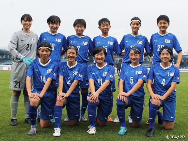 U-15日本女子選抜トレーニングキャンプ　四日間の活動を終える