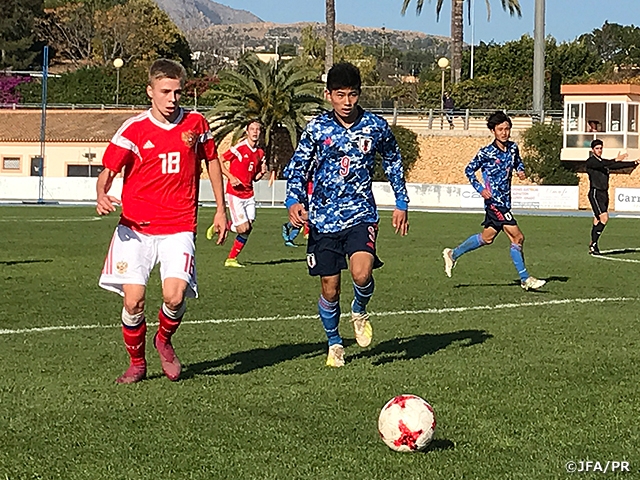 U-15日本代表　U-15ロシア代表に4-1勝利 ～SPORTCHAIN CUP ALBIR 2019～