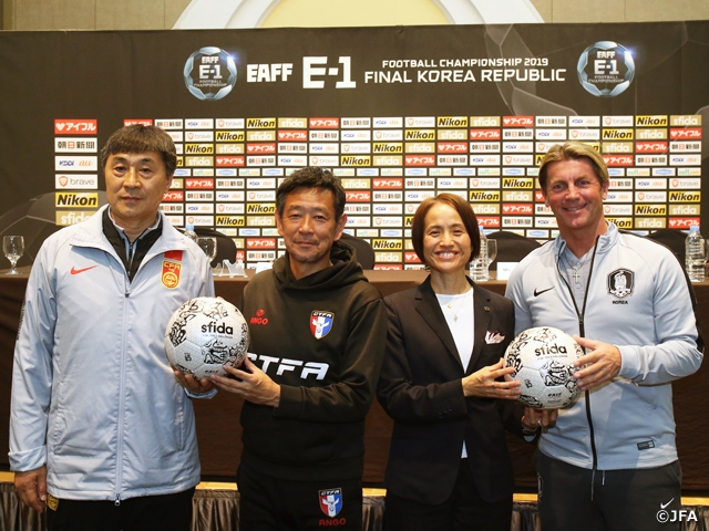 大会開催地の韓国／釜山で活動をスタート ～EAFF E-1 サッカー選手権 2019 決勝大会