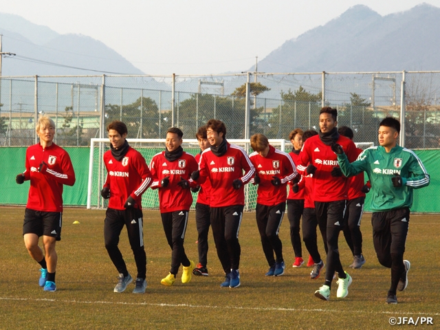 SAMURAI BLUE、第2戦香港戦へ調整開始 ～EAFF E-1サッカー選手権2019～