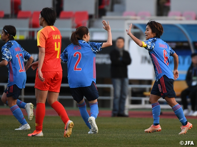なでしこジャパン、3-0で中国に勝利！～EAFF E-1サッカー選手権2019 決勝大会