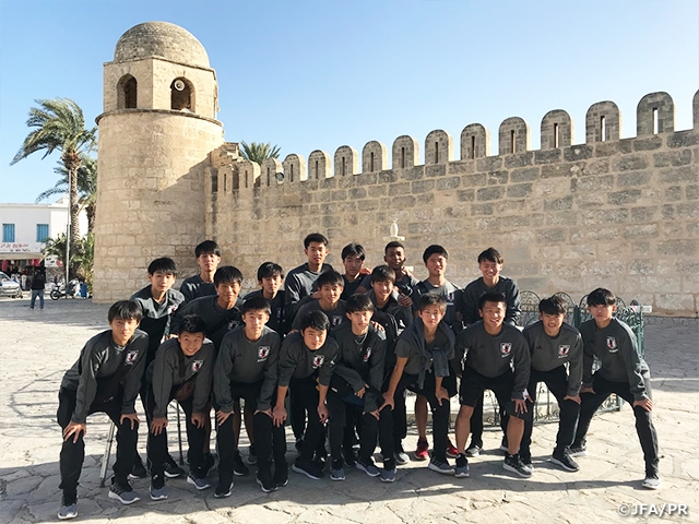 U-16 Japan National Team return from Tunisia, conclude final activity of 2019