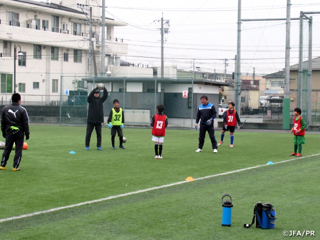 JFAアカデミー熊本宇城　地域拠点としての取り組み「鹿児島県トレセンU-11合宿」