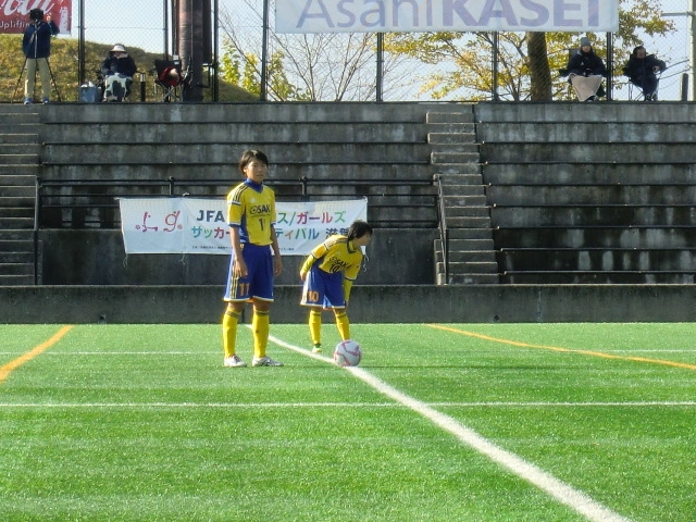 JFAレディース／ガールズサッカーフェスティバル in 野洲川歴史公園サッカー場ビッグレイク