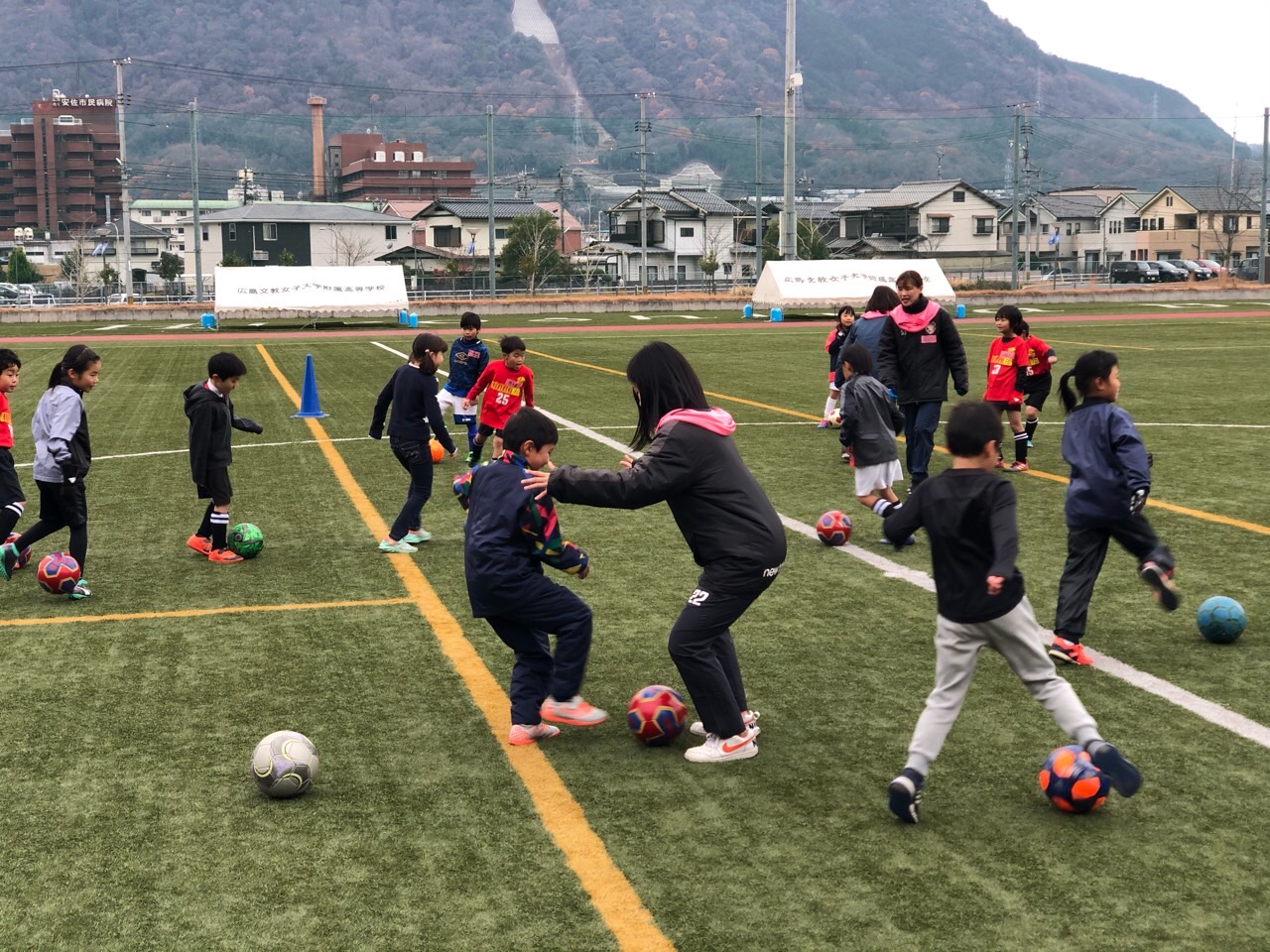 JFAキッズ（U-8）サッカーフェスティバル in 広島文教大学