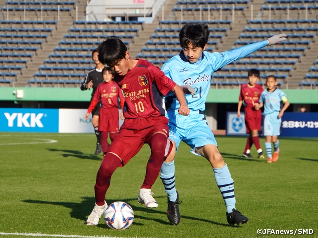 戦いはクライマックスへ！柏レイソルU-12とバディーSCが決勝に進出　JFA第43回全日本U-12サッカー選手権大会