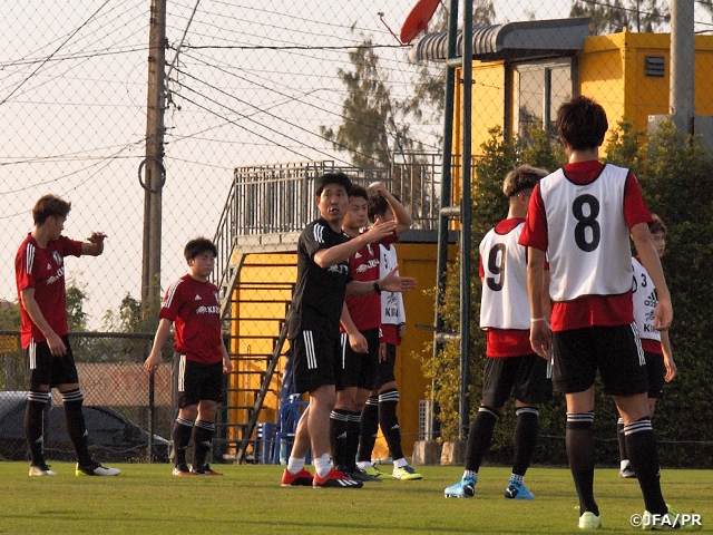 U-23日本代表、暑熱対策を講じながら準備～AFC U-23選手権タイ2020（1.8～26）