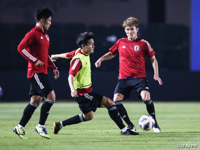 U-23日本代表、初勝利を目指しカタール戦に向けて準備開始～AFC U23選手権タイ2020（1.8～26）