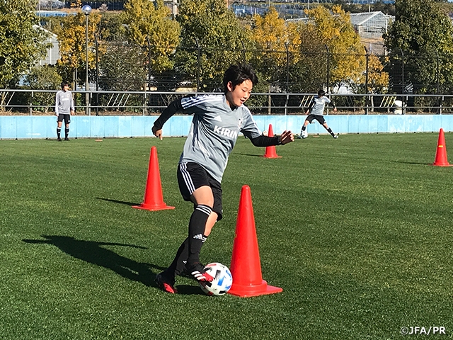 U-20日本女子代表候補　世界を意識しながらトレーニングに励む