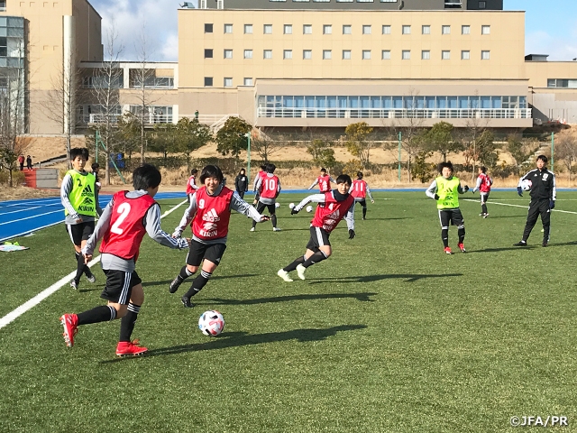 U-17日本女子代表　FIFA U-17女子ワールドカップインド2020に向け、Ｊヴィレッジで始動