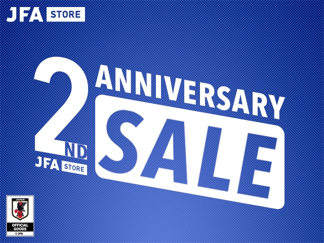 【JFA STORE】2周年記念セール実施中！