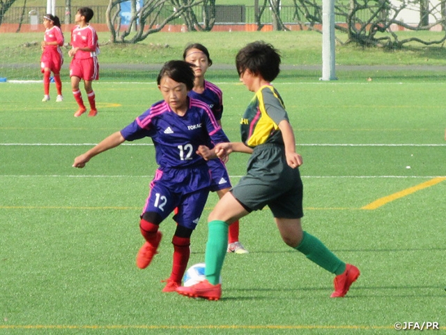 第18回JFA北海道ガールズエイト(U-12)サッカー大会が開催