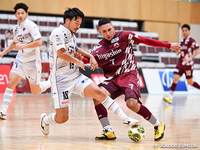 すみだのホーム開幕戦での打ち合いは決着つかず。大阪と勝点を分ける【Ｆリーグ2020-2021 ディビジョン1】