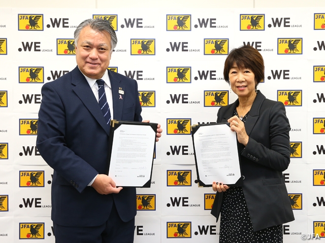 JFA、WEリーグが女性のエンパワーメント原則に参加