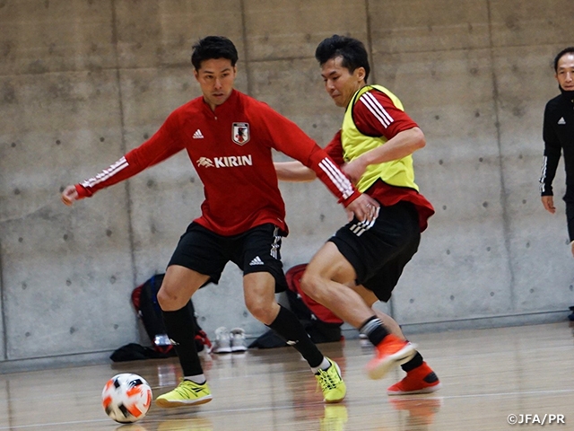 フットサル日本代表候補　来年に延期となったAFCフットサル選手権に向けて再スタート