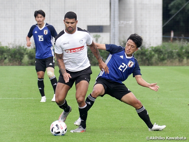 U-19日本代表候補　トレーニングマッチを繰り返し、充実した遠征を終了
