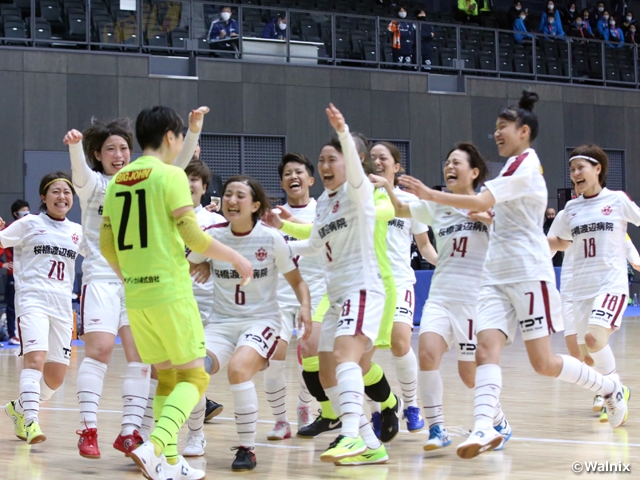 激戦の末、決勝進出は前回大会と同じ顔ぶれに　JFA 第17回全日本女子フットサル選手権大会