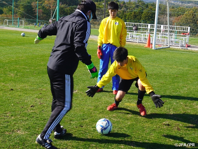 今年度育成事業ではじめてとなる、ナショナルGKキャンプが無事終了