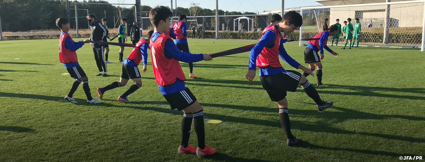 未来のストライカー養成を目的としたjfaストライカーキャンプを開催 Jfa 公益財団法人日本サッカー協会