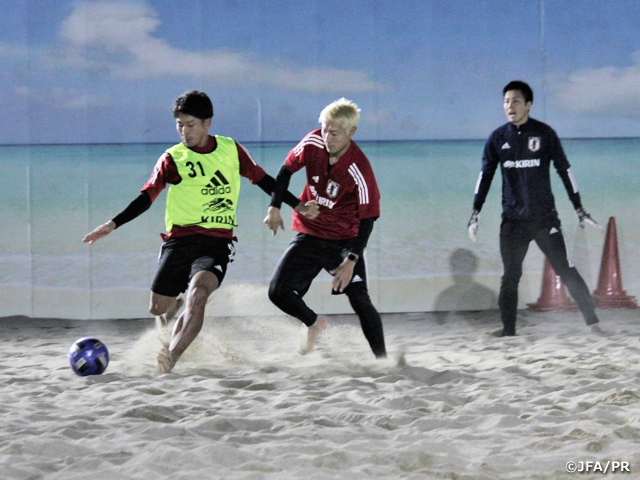 ビーチサッカー日本代表候補　年内最後のトレーニングキャンプスタート