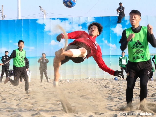 ビーチサッカー日本代表候補合宿　2020年の代表活動全日程終了