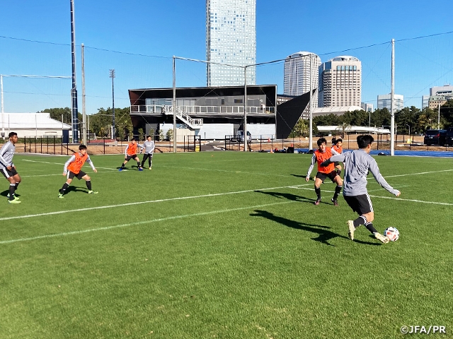 U-18日本代表候補　10ヶ月ぶりのトレーニングキャンプを開始